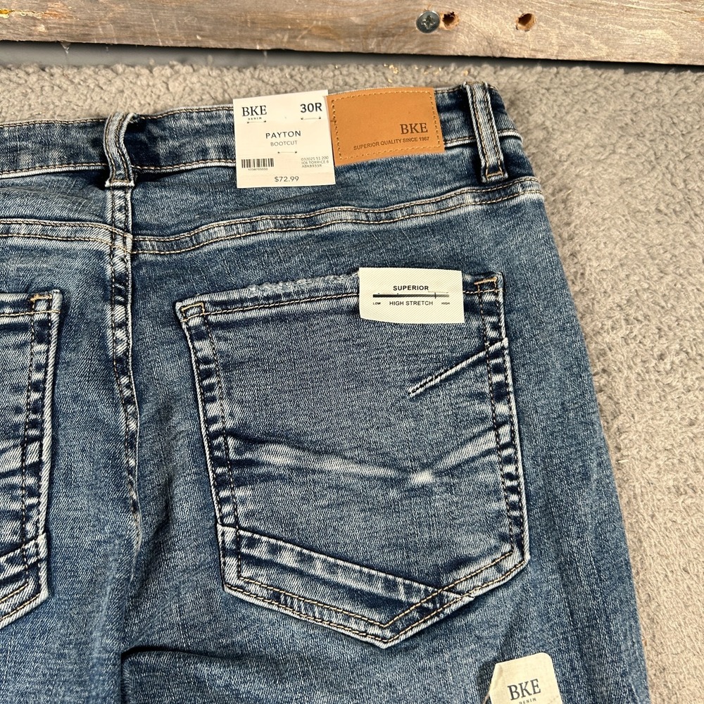 Buckle Light Blue Boot Cut Jeans - Picture 10 of 15